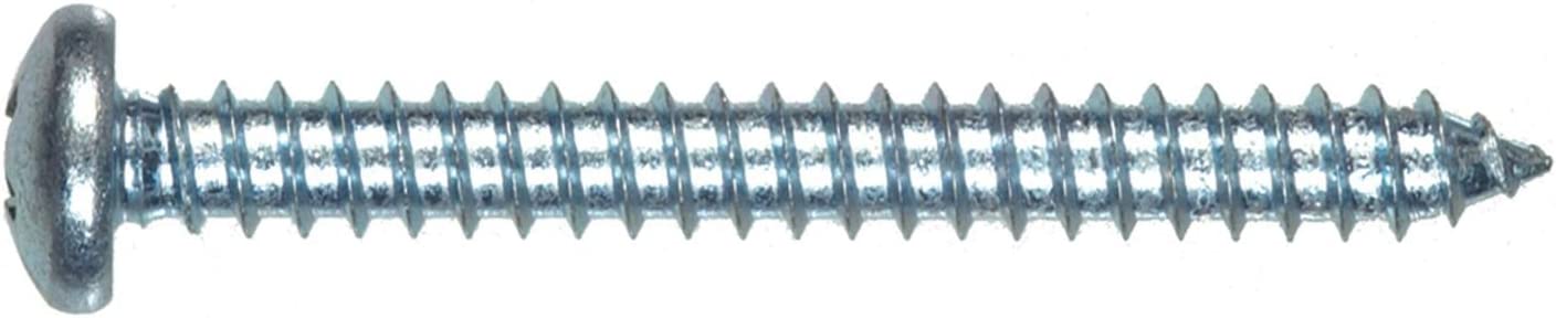881922 Screw, #8 Thread, 1 in L, Pan Head, Phillips Drive, Stainless Steel