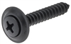 882633 Screw with Washer, #8-36 Thread, 5/8 in L, Coarse Thread, Oval, Trim Head, Phillips Drive, Standard Point