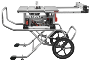 SKILSAW SPT99-12 Worm Drive Table Saw, 120 VAC, 15 A, 10 in Dia Blade, 5/8 in Arbor, 30-1/2 in Rip Capacity Right