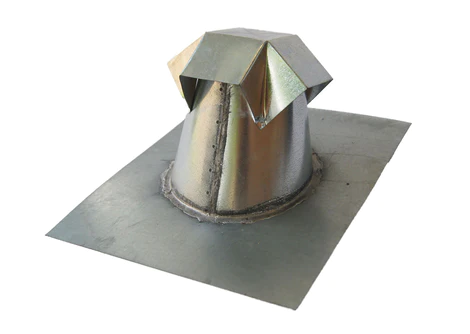 86TAPERRJW Tapered Roof Jack, Weatherwood, Fits Duct Size: 8 to 6 in