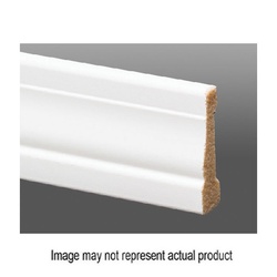 11/16" x 2-3/8" x 7' Polyurethane Moulding Crystal White 356 Casing
