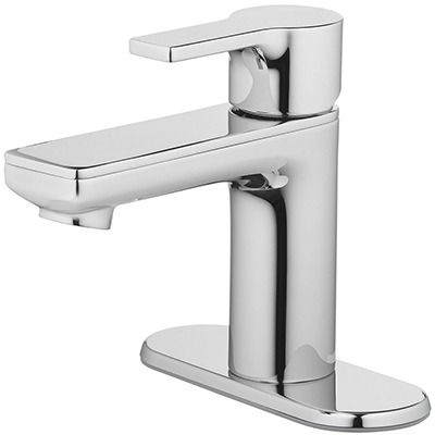 Lavatory Faucet, With Pop-Up, Single Handle, Chrome