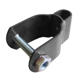 HCR2GY Hinge Clamp, Steel, Gray, Powder-Coated