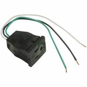 7589 Pigtail Pump Receptacle, 18 ga