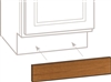 CONTINENTAL CABINETS KATK-MO Toe Kick, Oak