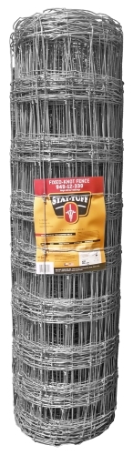 ST-882B Fixed Knot Fence, 200 ft L, 96 in H, Galvanized