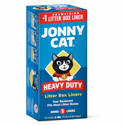 C00154 Litter Box Liner, 36 in W, 2 mil D, Plastic