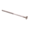 GCB3414 Carriage Bolt, 3/4 in Thread, Coarse Thread, 14 in Over All Length, Hot-Dipped Galvanized
