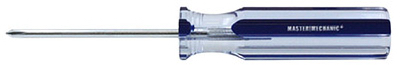 82245-HT Screwdriver, #0 Drive, Phillips Drive, 2-1/2 in L Shank, Cellulose Acetate Handle, Fluted Handle