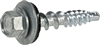 117901 Roofing Screw, #10 Thread, 1 in L, 125 PK