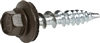 117904 Roofing Screw, #10 Thread, 1 in L, 125 PK