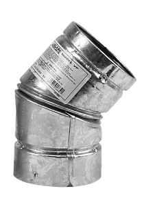 244216 Pellet Vent Elbow, 4 in Connection