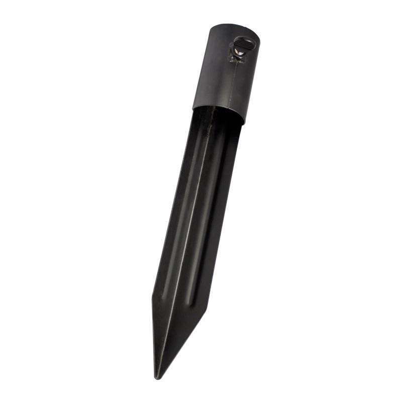 1315005 Torch Stake, 10.61 in L, 1.65 in W, Metal, Black