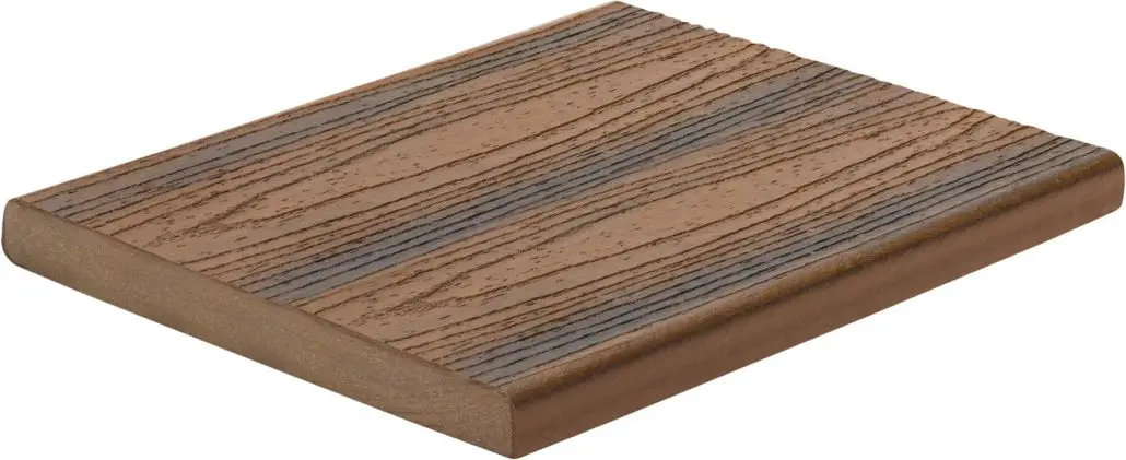 Transcend SR011212TS01 Fascia Deck Board, 12 ft L, 12 in W, 1 in T, Spiced Rum