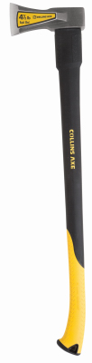 TJR4.5-FD-C Rapid Splitting Maul, Single Bit Head, 4.5 lb Head, Forged Steel Head, Fiberglass Handle