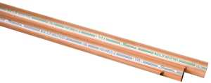 LH10010 Copper Tubing, 1 in, 10 ft L, Type L