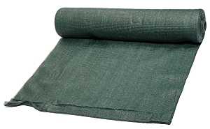 KG6 Knitted Shade Cloth, 100 ft L, 6 ft W, Polyethylene, Green