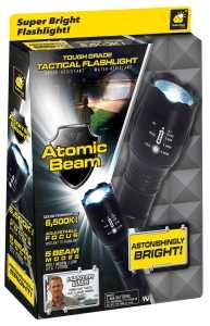 11217-12 Flashlight, AAA Battery, Alkaline Battery, LED Lamp, 1200, Black