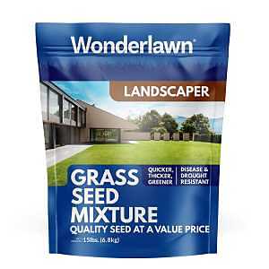 46615 All Purpose Landscaper Grass Seed Mixture, 15 lb Bag