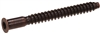 881666 Binding Post Screw, 1/4-20 Thread, 50 mm L, Coarse Thread, Flat Head, Steel, Bronze