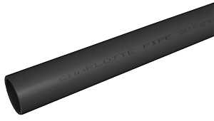 PVC 10020 0600 Pipe, 2 in, 20 ft L, SCH 80 Schedule, PVC, Gray