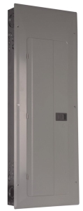 BRP40B200 Load Center, 80-Pole, 200 A, 40-Space, 40-Circuit, Main Breaker, Plug-On Neutral, Type BR