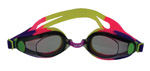 AQG20747A Adult Swim Goggles, Anti-Fog, UV Lens, Assorted Frame, Adjustable Strap