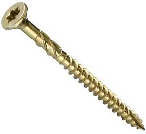 103105 Framing Screw, #9 Thread, 3-1/8 in L, Star Drive, Steel, 80 PK