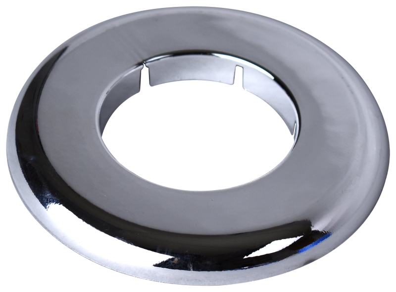 PP857-9 Flange, 3 in Dia, Plastic, Chrome Plated, For: 1-1/2 in Iron Pipe