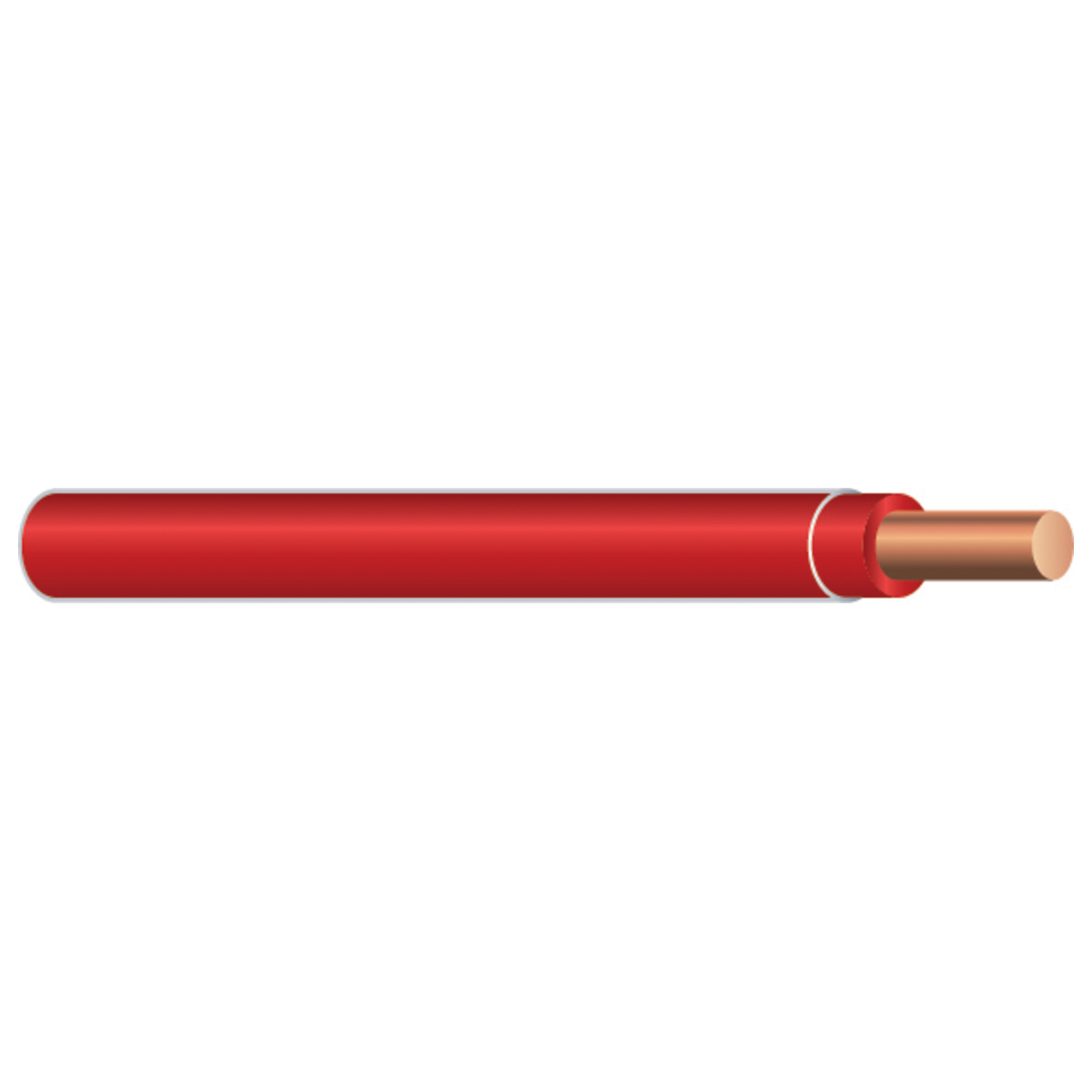 11589958 500 ft. Building Wire, THHN Solid, 12/1, Red