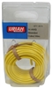 55670833/14-1-14 Electrical Wire, 14 AWG Wire, 25/60 V, Copper Conductor, Yellow Sheath, 17 ft L