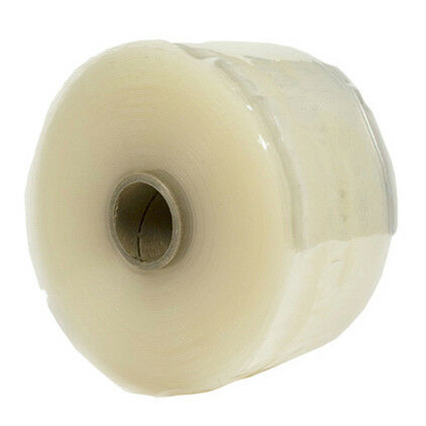 RT1000201204USC Silicone Tape, 12 ft L, 1 in W, Clear