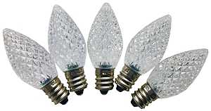 24778 Bulb, Candelabra Lamp Base, LED Lamp, Crystal Warm White Light