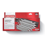 CMMT10947 Wrench Set, 11-Piece, Steel, Silver