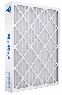 BA2-1620-8 Air Filter, 16 in L, 20 in W, 8 MERV, Cardboard Frame