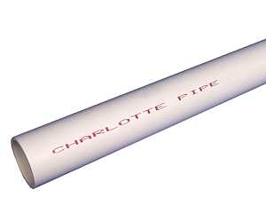 PVC 4007 1000H Pipe, 3/4 in, 5 ft L, SCH 40 Schedule, PVC, White