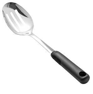 11283200 Spoon, Stainless Steel, Black/Silver