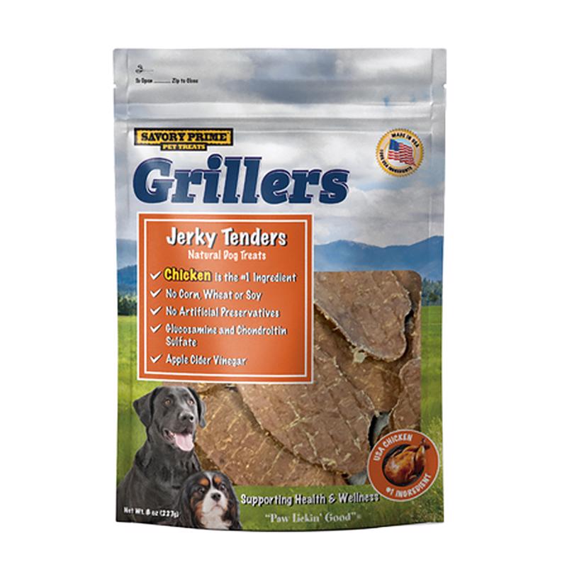 Grillers 560 Dog Chew, Chicken Jerky Tenders, Grain Free, 0.8 lb Pack