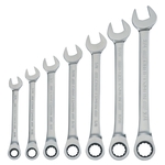 CMMT87020 Wrench Set, Includes: 3/8 in, 7/16 in, 1/2 in, 9/16 in, 5/8 in, 11/16 in, 3/4 in Wrenches, 7-Piece