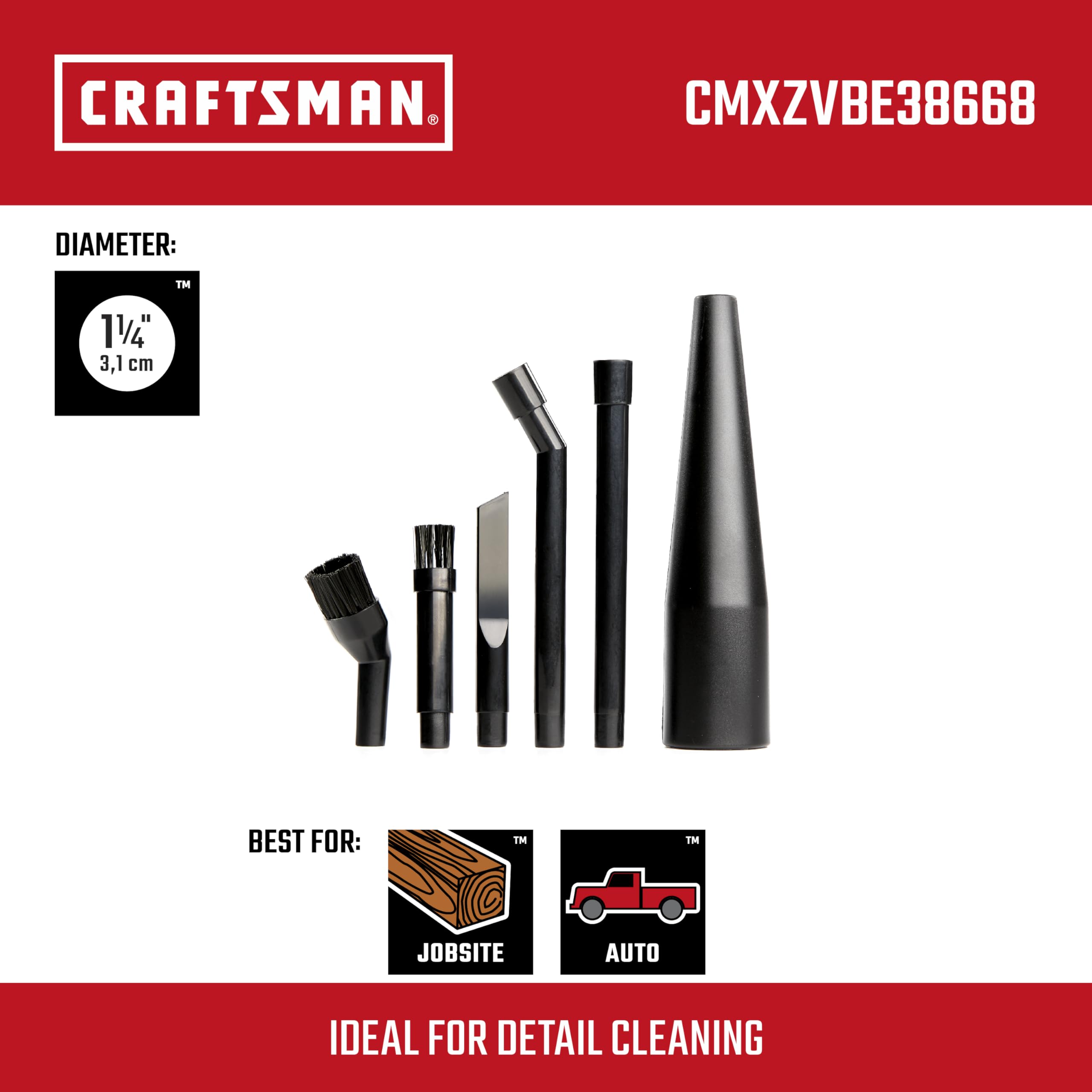 CMXZVBE38668 Micro Cleaning Kit, Black