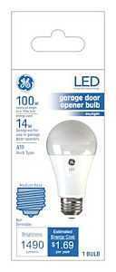 93116046 LED Bulb, General Purpose, A19 Lamp, 100 W Equivalent, Medium Lamp Base, Frosted, Daylight Light