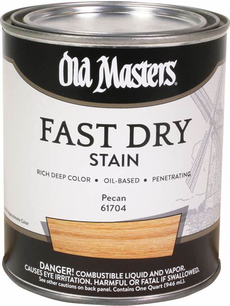 61704 Wood Stain, Pecan, Liquid, 1 qt