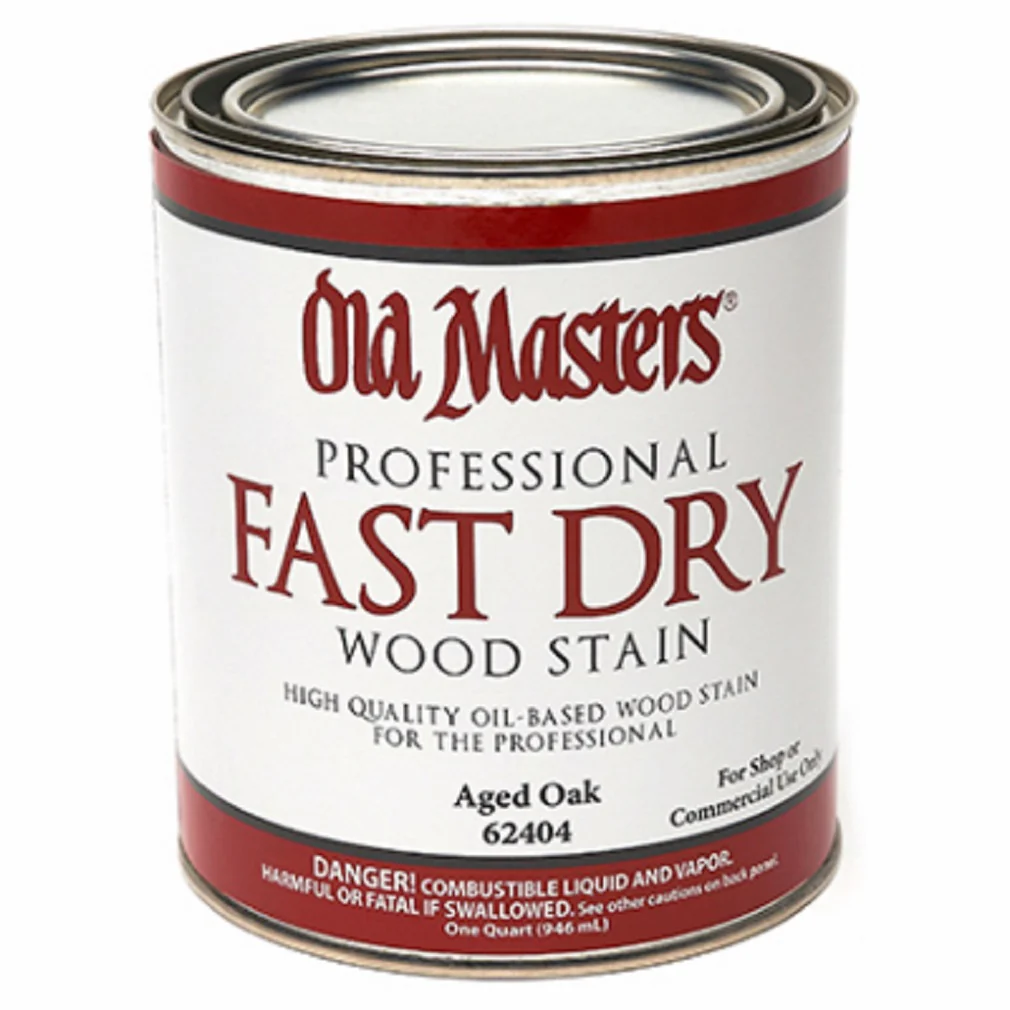 62404 Wood Stain, Aged Oak, Liquid, 1 qt