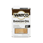 Watco A65741 Danish Oil, Transparent, Natural, Liquid, 1 qt, Can