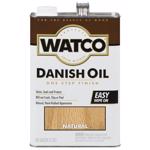 Watco 65731 Danish Oil, Transparent, Natural, Liquid, 1 gal, Can