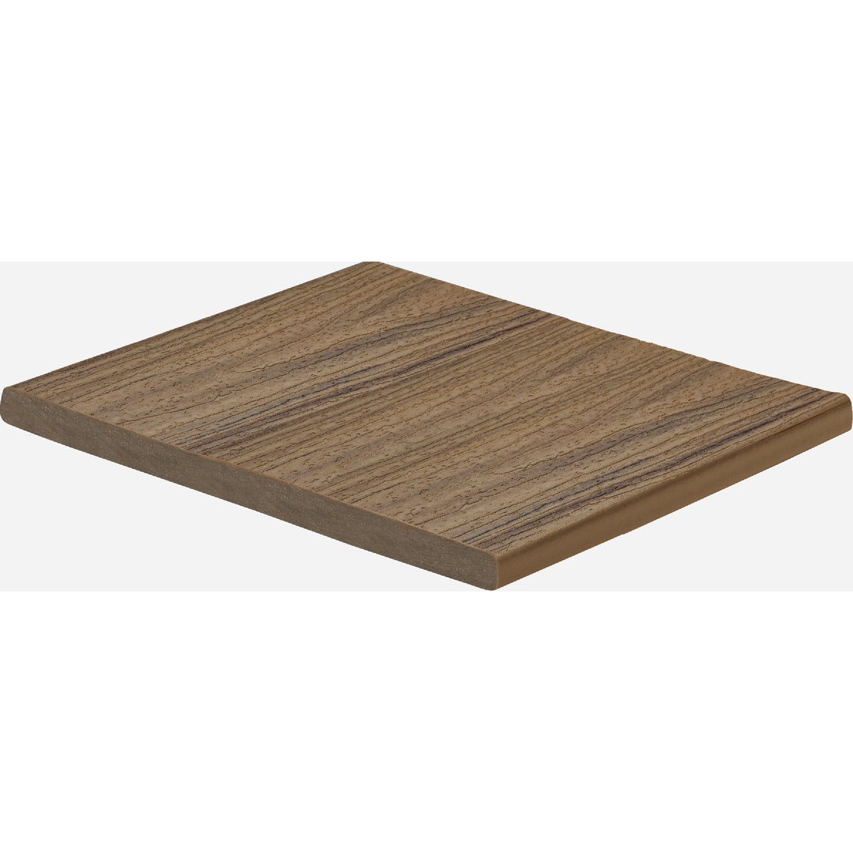 Enhance TS011212E2S01 Fascia Board, 12 ft L, 12 in W, 9/16 in T, Plastic/Sawdust/Wood, Toasted Sand
