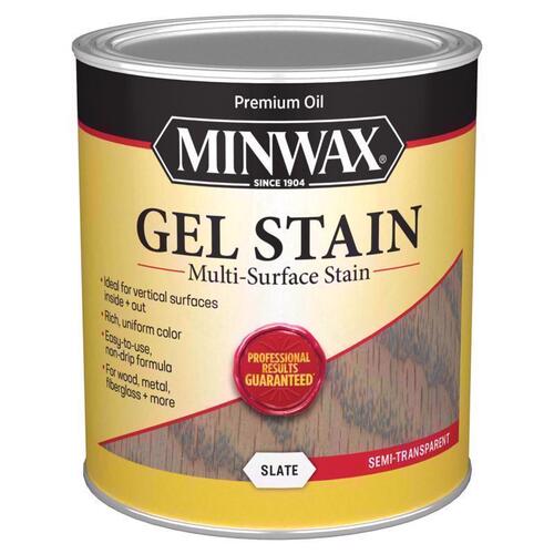 616120444 Gel Stain, Slate, 1 qt