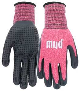 MD31011W-W-SM Coated Gloves, Women's, S/M, Nitrile Coating, Watermelon