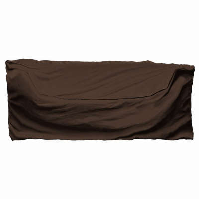 07832BBGD Premium Loveseat Cover, 60 in L, 35 in W, 32 in H, Polyethylene, Brown