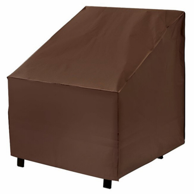 07831BBGD Oversized Chair Cover, 33 in L, 35 in W, 36 in H, Brown